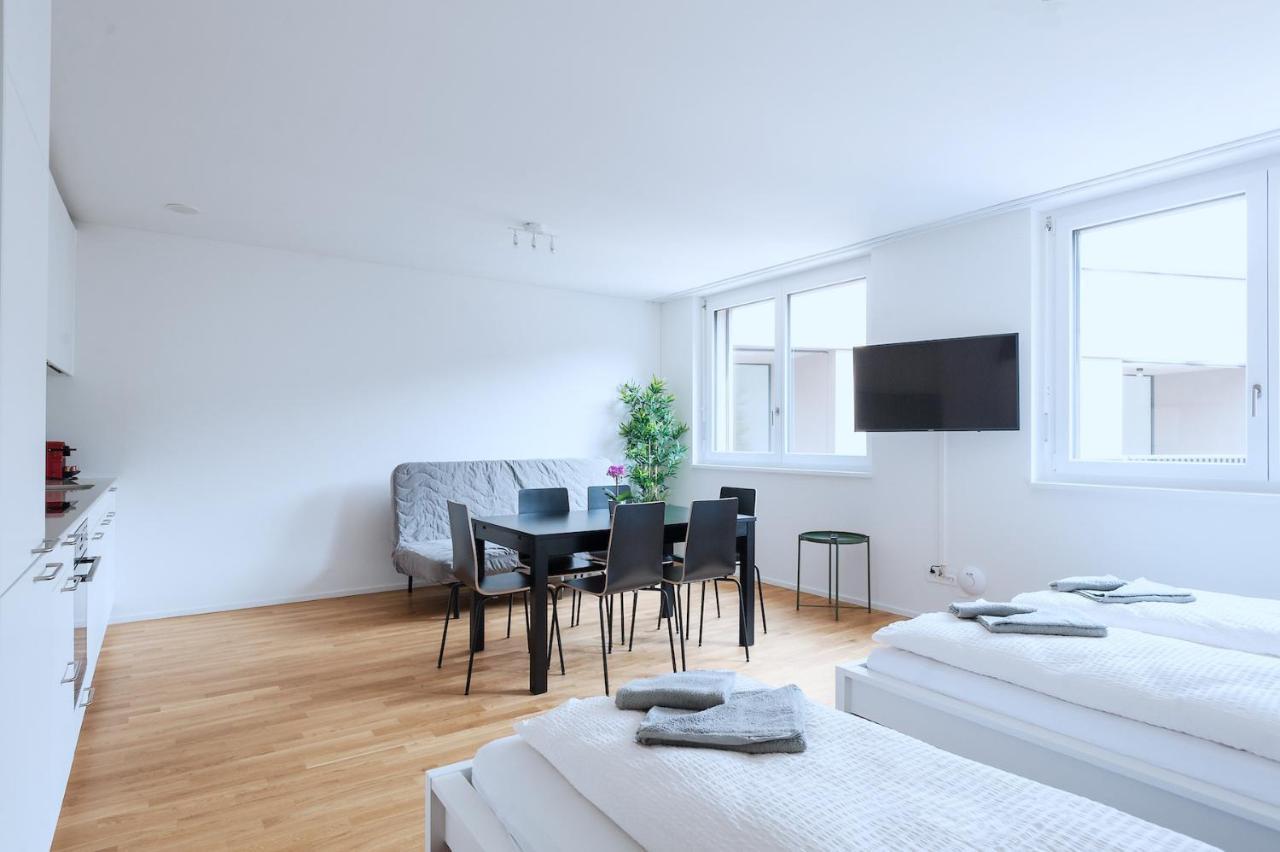 Hitrental Messe Apartments بازل المظهر الخارجي الصورة