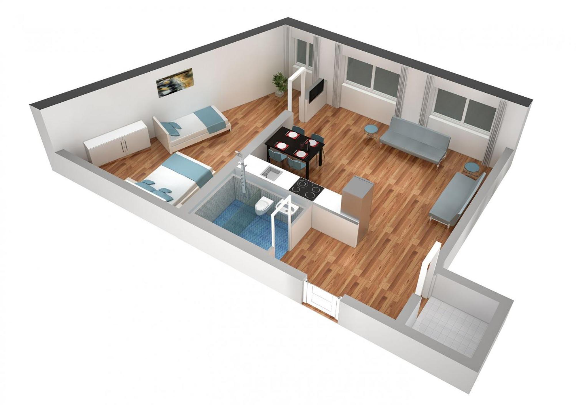 Hitrental Messe Apartments بازل المظهر الخارجي الصورة